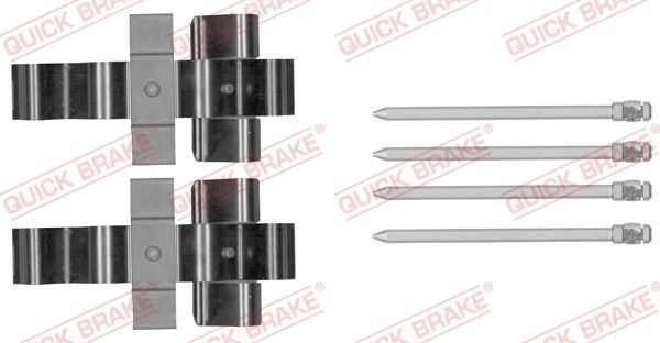 1091852 Quick Brake Ремкомплект торм. колодок
